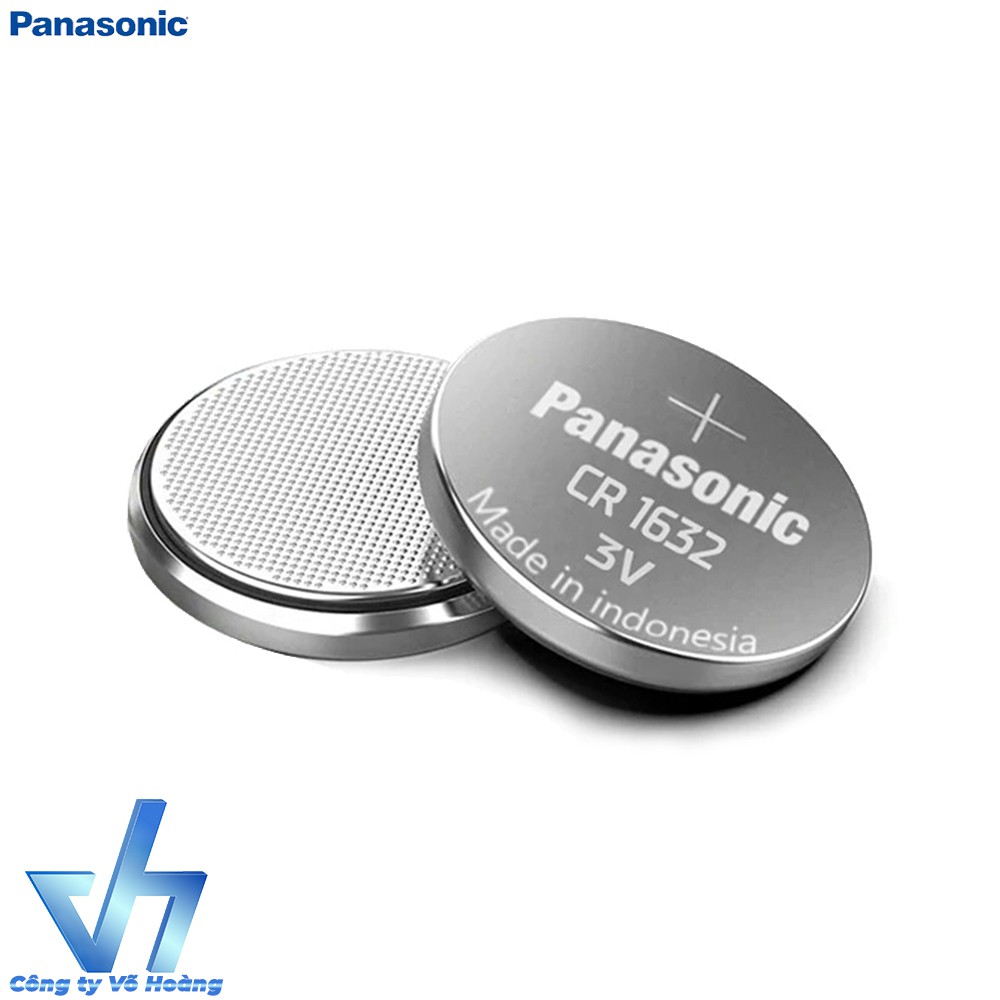 Bộ 5 Pin Panasonic CR1632 Lithium 3V / DL1632 / ECR1632 / GPCR1632