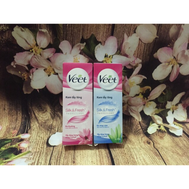 Kem tẩy lông Veet 50g các loại