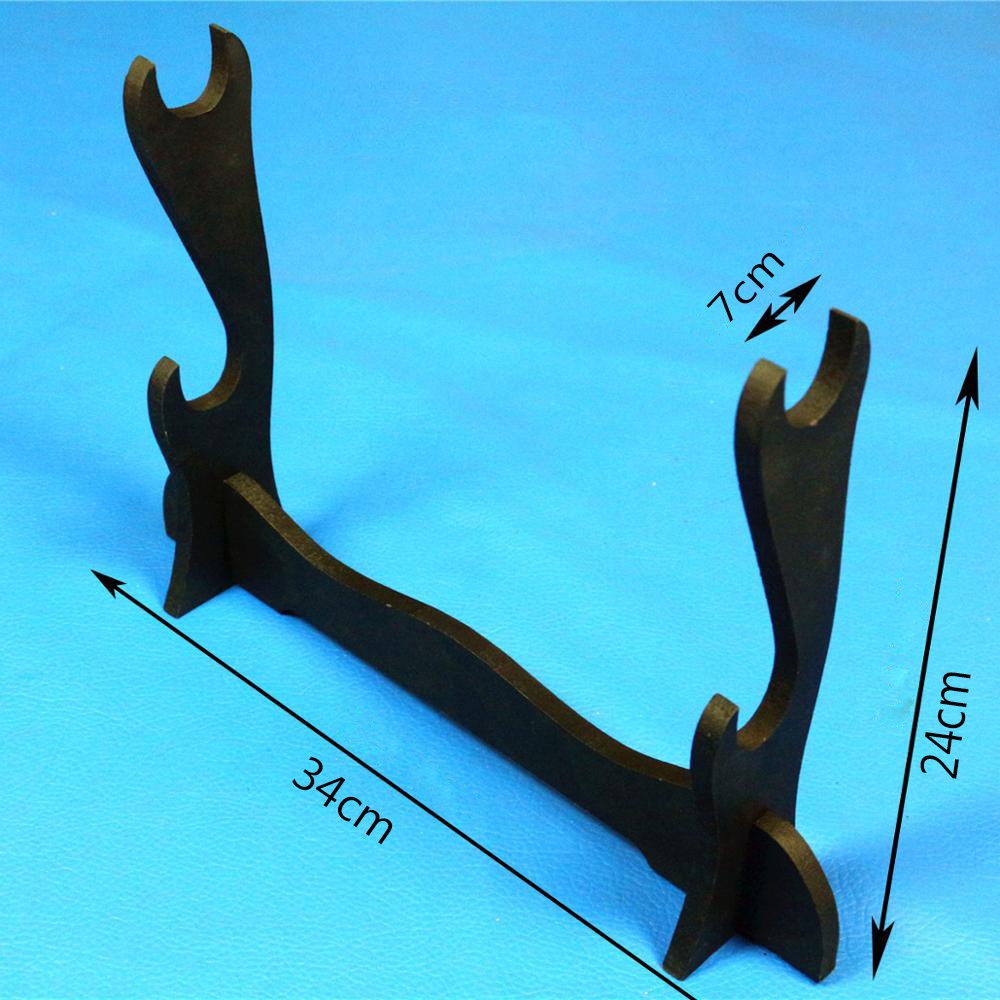 Giá đỡ kiếm gỗ để bàn màu đen  - Baystore