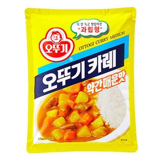 Bột cà ri Ottogi 1kg một chút cay OTTOGI CURRY MEDIUM 오뚜기 카레 약간매운맛 1KG
