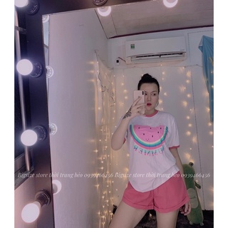 SET ÁO DƯA HẤU HỒNG [ BIGSIZE 60-90KG ]