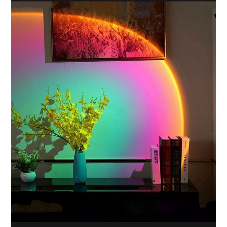 Đèn hoàng hôn 𝗦𝗜𝗘̂𝗨 𝗛𝗢́𝗧 𝗧𝗜𝗞𝗧𝗢𝗞,đèn led trang trí chụp ảnh quay video livestream rất đẹp