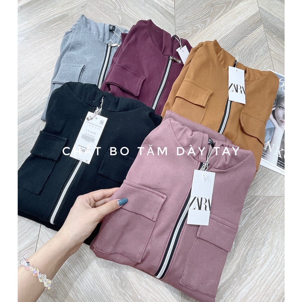 Set đồ nữ mũ khóa áo form ôm lượt vạt túi hộp cá tính quần dáng bom khỏe có túi 2 bên