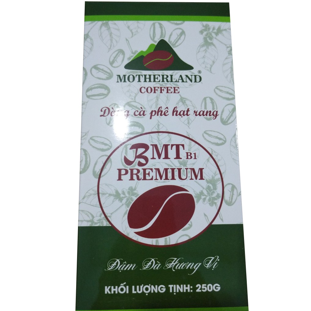 Motherland Espresso cà phê hạt pha máy hộp 250g