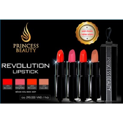 [FreeShip + Tặng Quà Đặc Biệt] Son môi Revolution Lipstick Princess White Chính Hãng Mới Nhất