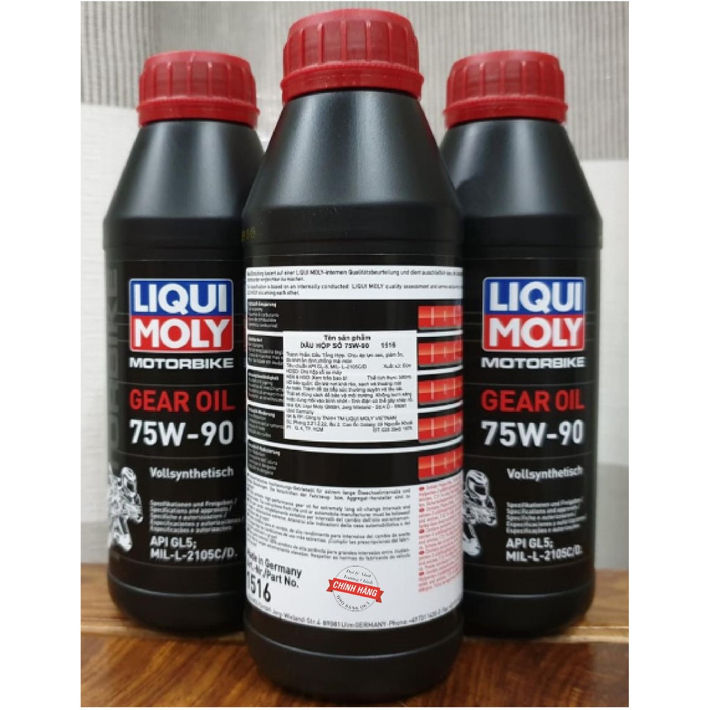 NHỚT HỘP SỐ LIQUI MOLY GEAR OIL 75W-90 500ML