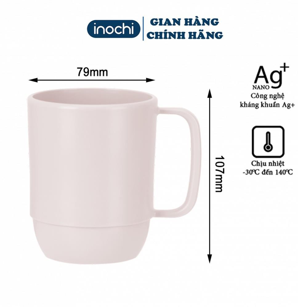 [Tặng Quà]Cốc nước -Ca uống nước 350ml cao thấp nhựa nguyên sinh kháng khuẩn Ag+ cao cấp cho bé CN01