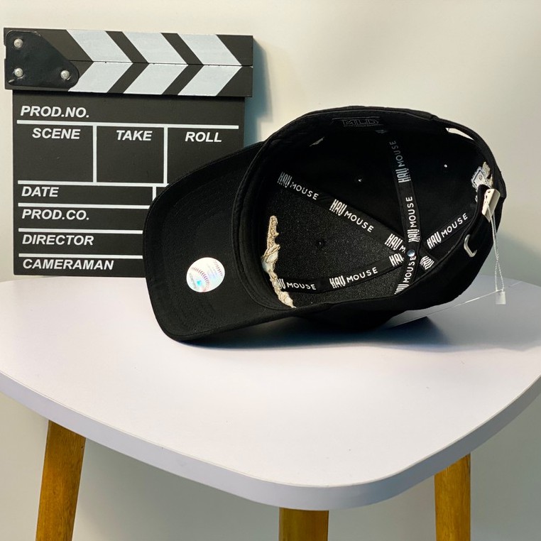 Mũ lưỡi trai, Nón kết xuất khẩu Zeni Stor màu đen thêu chữ nổi N.Y ( New York Yankees ) Siêu HOT Freeship, Full Hộp