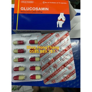 GLUCOSAMIN 250mg Giúp xương chắc khớp khỏe, ngăn ngừa thoái hóa khớp, tái tạo mô sụn