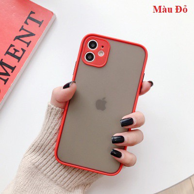 ỐP NHÁM BẢO VỆ CAMERA PHONE 11 / PRO / MAX Xs MAX X XS 8PLUS 7PLUS  CHỐNG SOCK , VA ĐẬP , BÁM VÂN TAY --Hàng Sẵn Có--