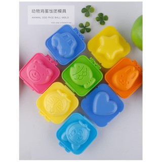 [set 8, có Đôremon] Khuôn Bento làm cơm/bánh/đậu hũ yến mạch cho bé
