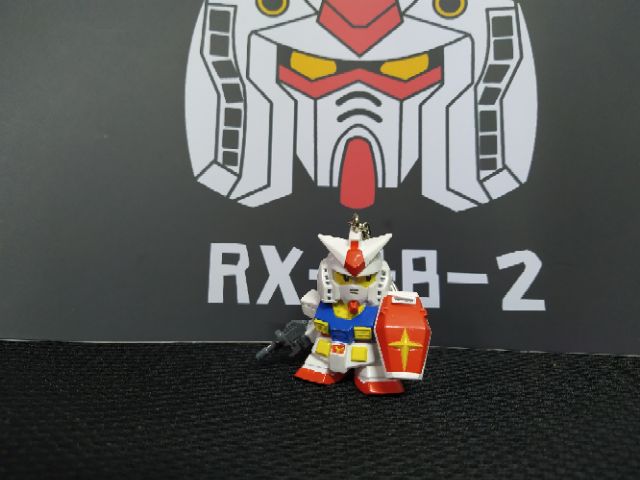 Móc khoá gundam móc khoá phi thuyền gundam sd gashapon 2nd