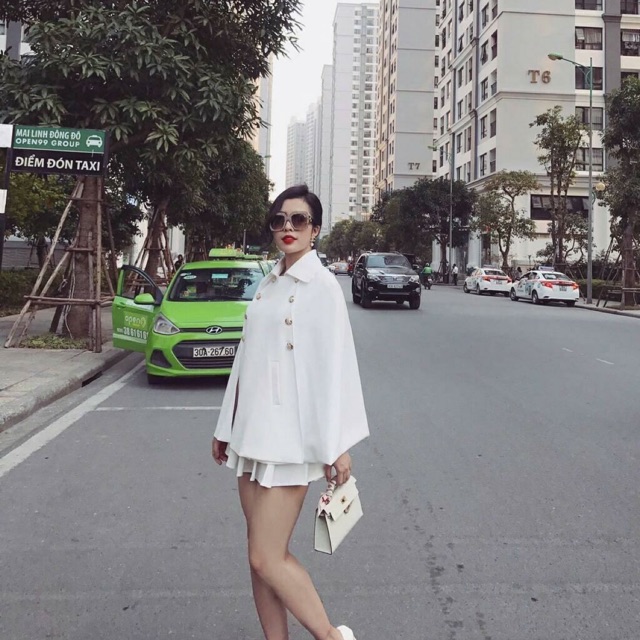 Set áo dạ cape và chân váy  | BigBuy360 - bigbuy360.vn