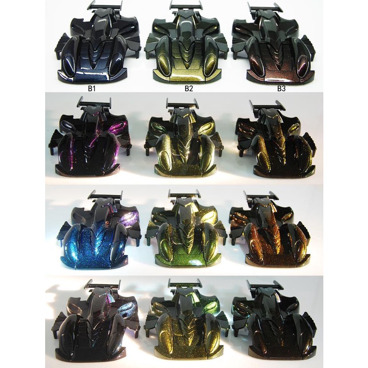 Sơn mô hình Sunin cao cấp đổi màu paitn Chameleon B1 B2 B3 shift color