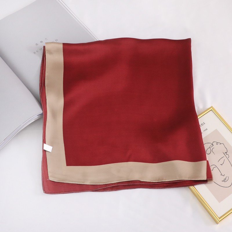 Khăn bandana quấn làm áo Blackpink cao cấp 70 70x70cm turban lụa vuông quàng cổ quấn tóc nữ đẹp