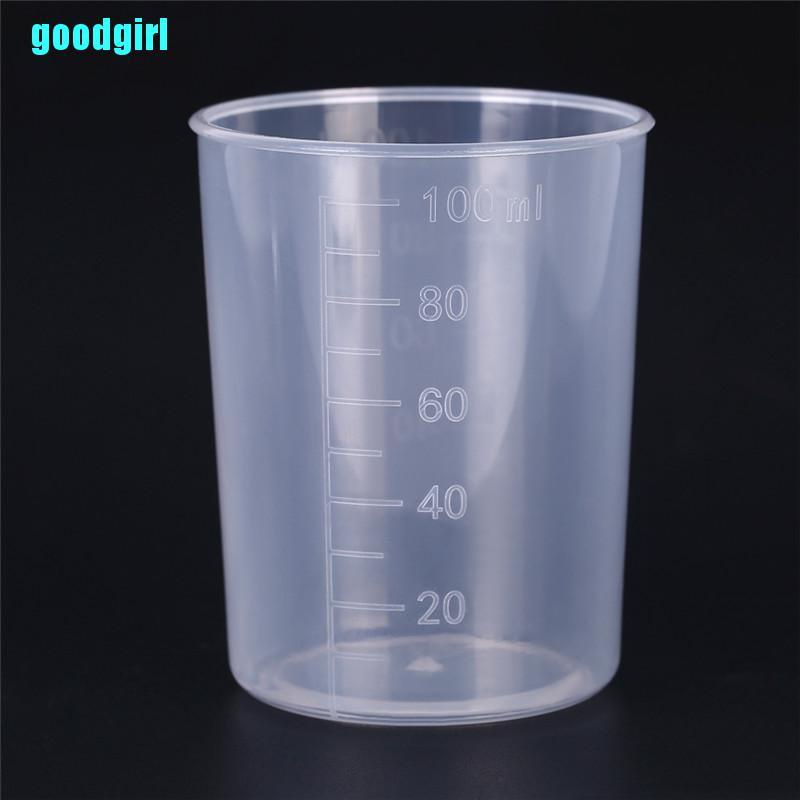 2 Bình nhựa có nắp dung tích 100ml đựng dung dịch thí nghiệm