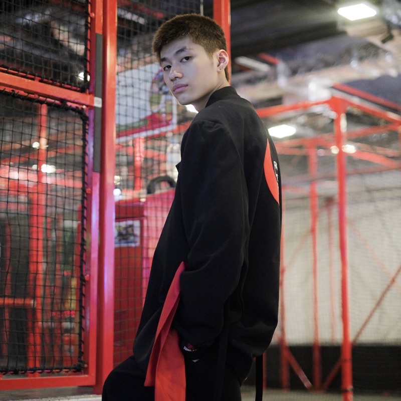 Áo khoác kimono Zune.zx đen phong cách Nhật Bản, Dark of the moon kimono