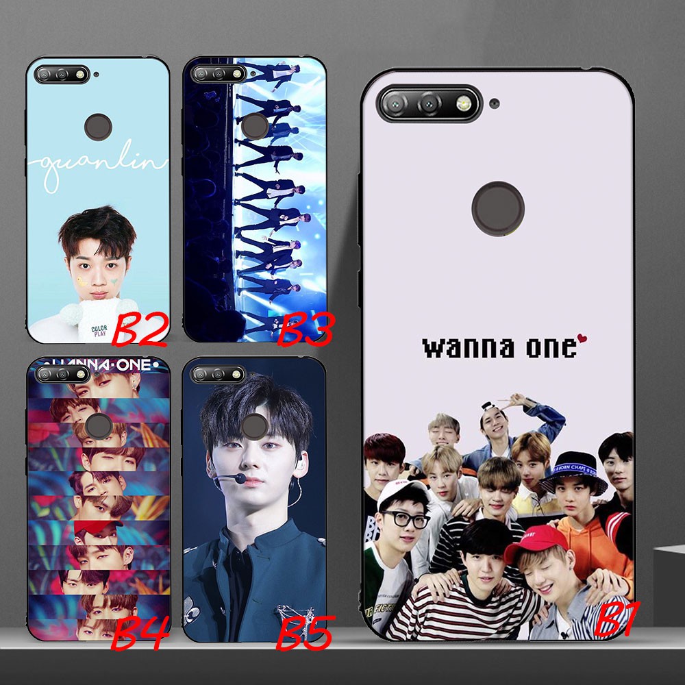 Ốp điện thoại mềm silicon in hình Wanna One cho Huawei Y6 Y7 Y9 Prime 2019 Y6 2018 Y7 2019 Y6 Prime Y7 Prime 2019