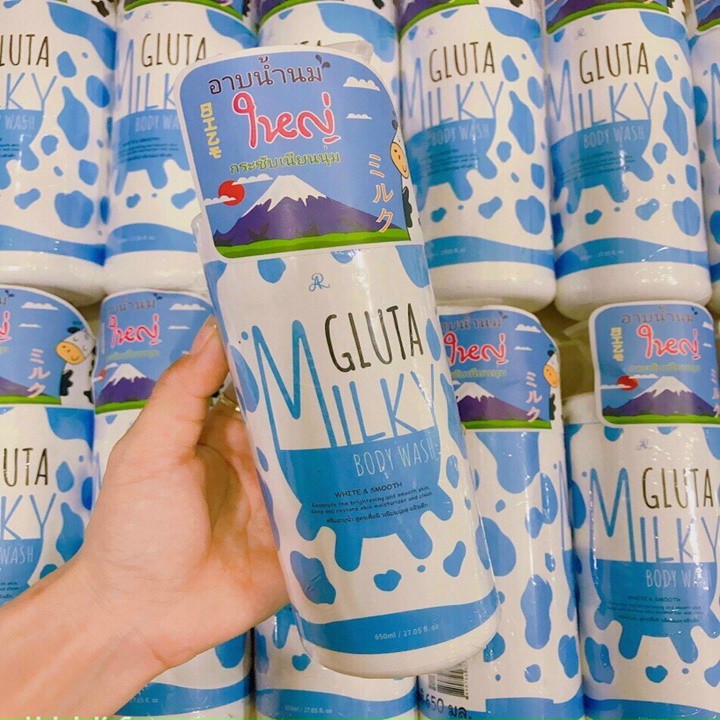Sữa tắm con bò Gluta Milky Thái Lan 650ml – LQ408