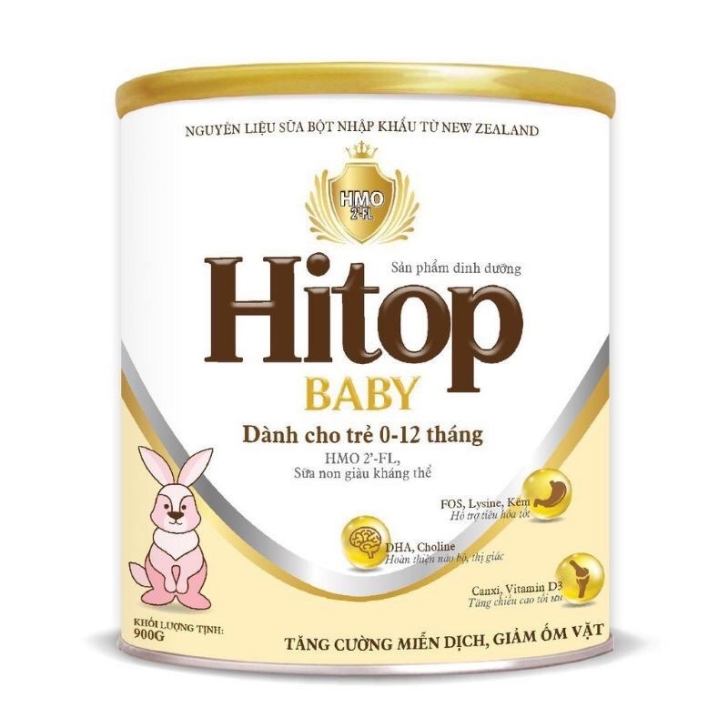 sữa Hitop baby 900g date mới