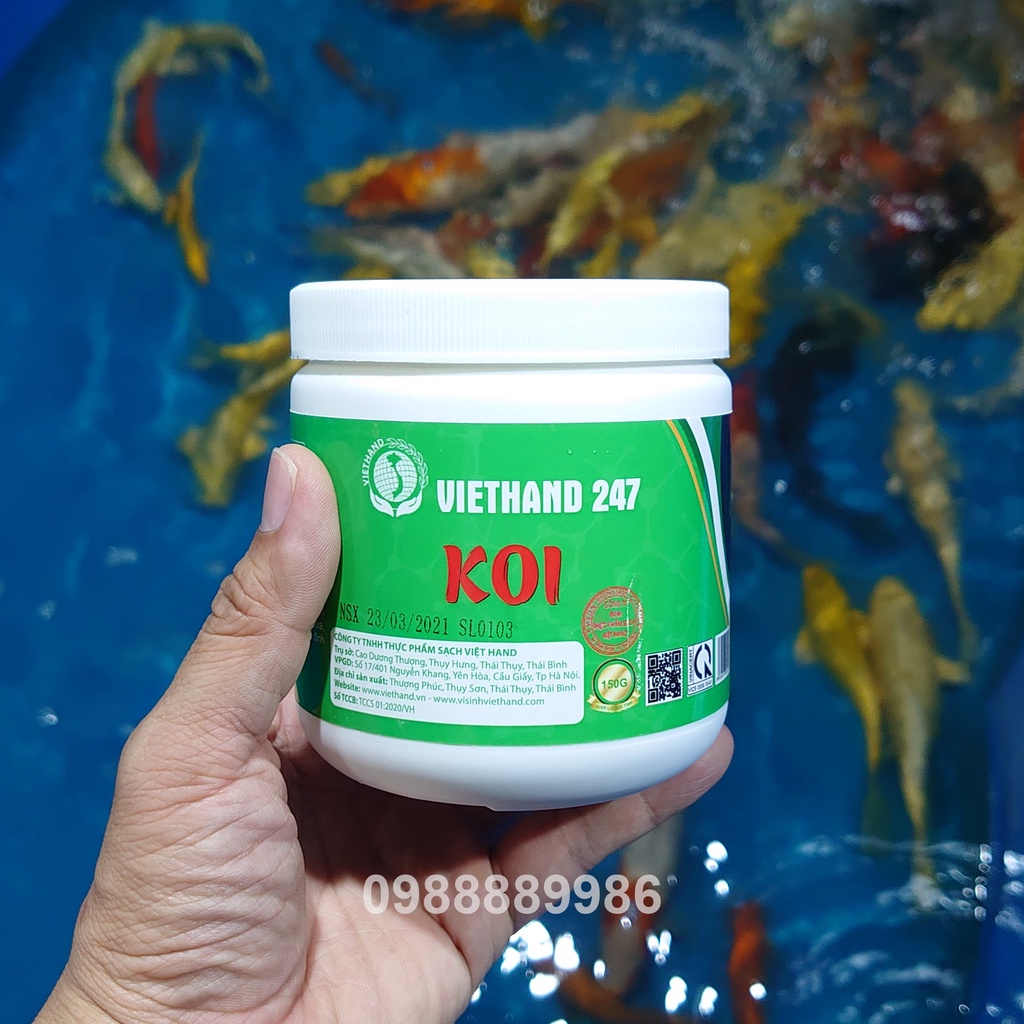 Men Vi Sinh VIETHAND - xử lý bể CÁ KOI - Bảo hành 2 năm, hỗ trợ 24/7