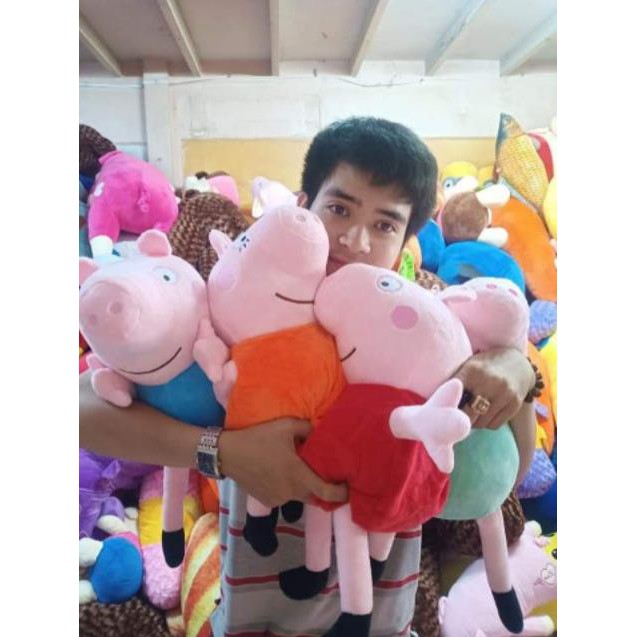 🔴 GẤU BÔNG HEO PEPPA 40CM giao màu ngẫu nhiên