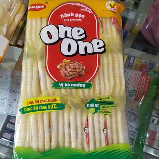 Bánh gạo mặn One One vị bò nướng