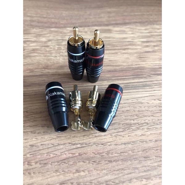 Jack AV - rắc AV - RCA - bông sen nakamichi cao cấp