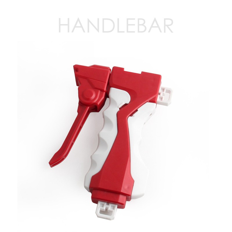 Tay Cầm Khởi Động Có Thể Tháo Rời Màu Đỏ & Trắng Chuyên Dụng Cho Brust Beyblade