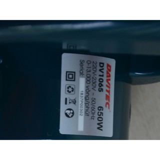 MÁY THỔI BỤI DAVITEC DV1065