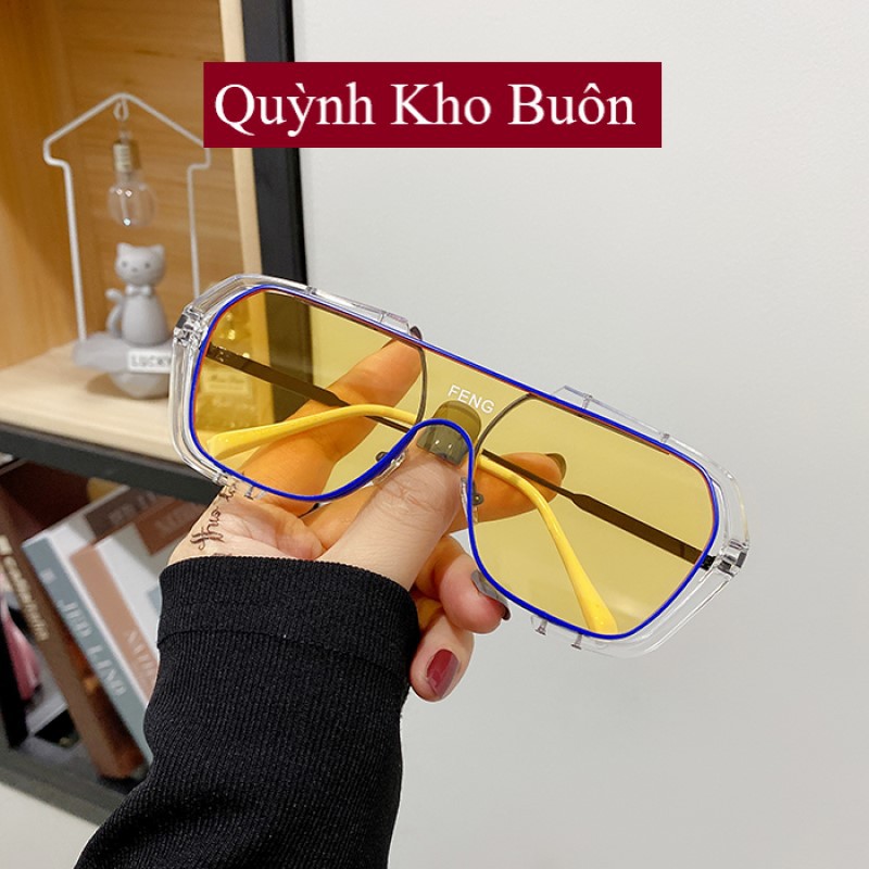 Kính mát nam nữ Feng Cao Cấp chống UV400 , Gọng kính gọng vuông kiểu giáng 3D thời trang 2021 | BigBuy360 - bigbuy360.vn