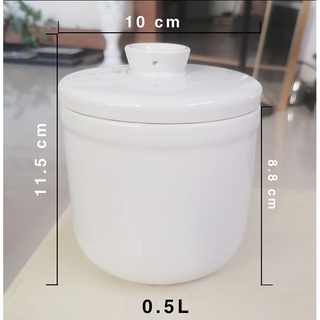 Thố sứ nồi Bear 0.5l
