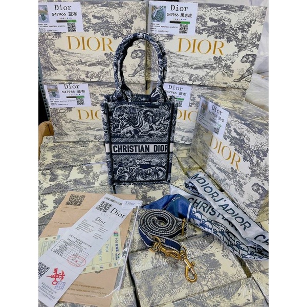 Túi Thổ Cẩm Book Tote Mini Size 14°18 Fullbox