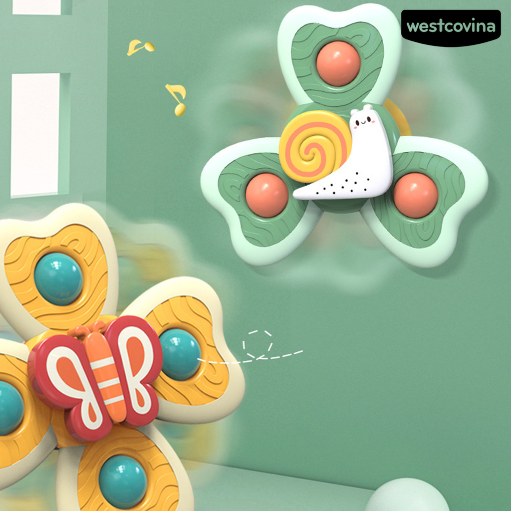 Bộ 3 đồ chơi con quay giảm căng thẳng tương tác với trẻ nhỏ