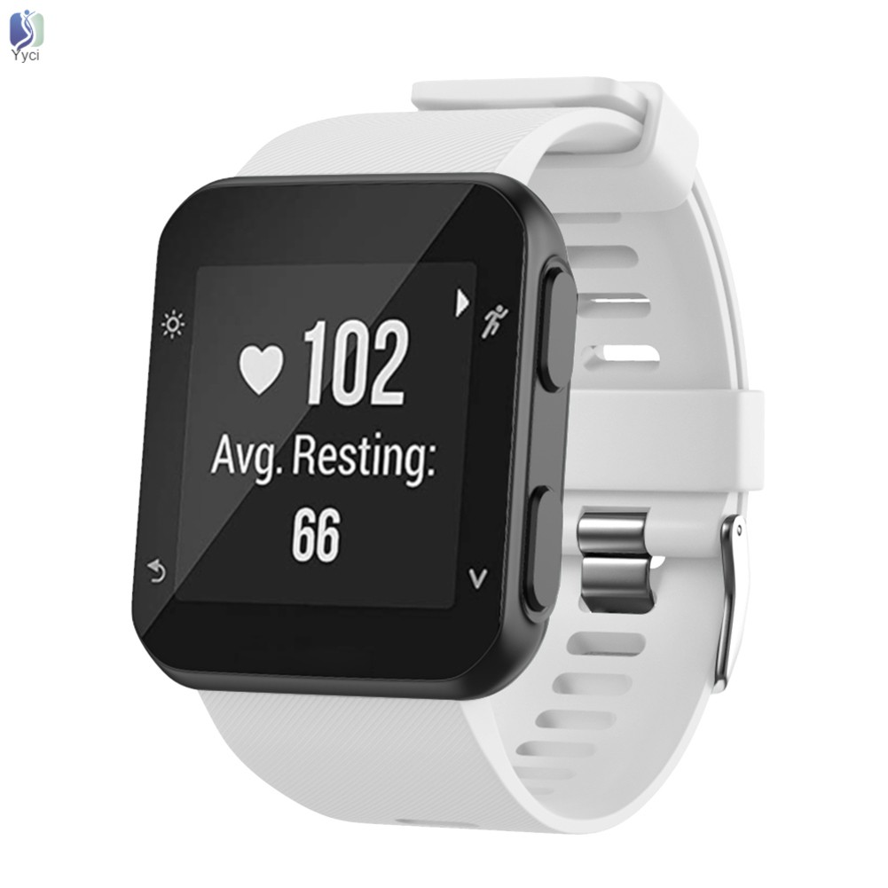 Dây Đeo Silicone+Ốc Vít Thay Thế Cho Đồng Hồ Thông Minh Garmin Forerunner 35