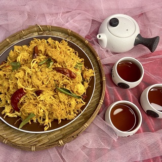 KHÔ GÀ LÁ CHANH DAS-KETO-TIỂU ĐƯỜNG 200gr