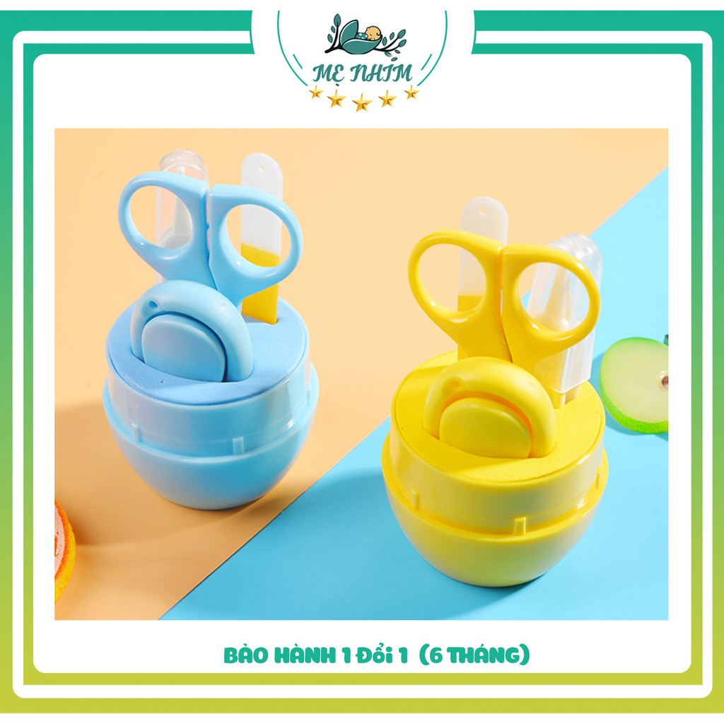 Bộ bấm móng tay set 4 món cao cấp, thiết kế nhỏ gọn.