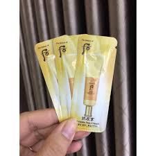 Combo 10 gói chống nắng chống nắng whoo Wrinkle Sun SPF 50