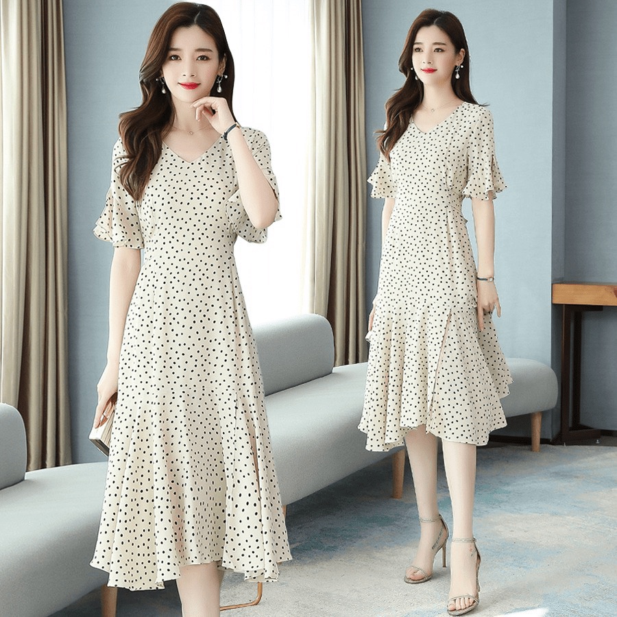(HCM) ĐẦM XÒE BIG SIZE DỰ TIỆC SANG CHẢNH THỜI TRANG HÀN QUỐC SIÊU XNH TÔN DÁNG CHO CÁC CHỊ EM KOKO MI FASHION