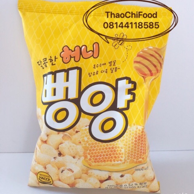 [Sẵn] Bỏng ngô vị mật ong Hàn Quốc 110 gam - Vị mật ong