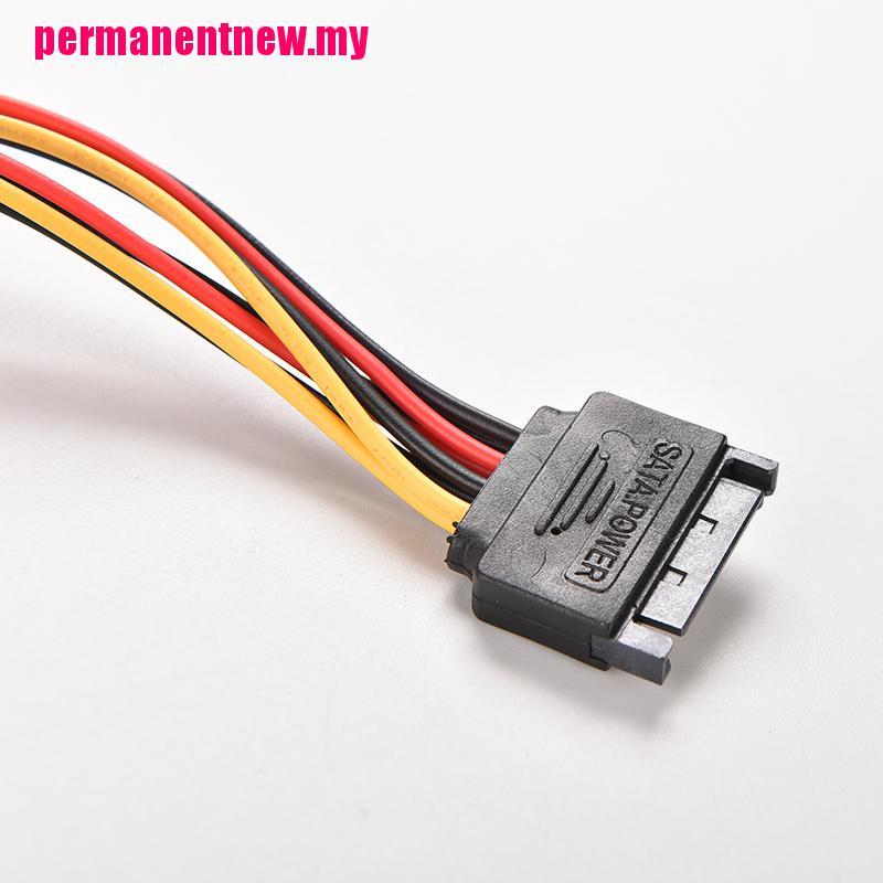 Dây Cáp Chia Nguồn 15 Pin Sata Male Sang Sata Female 1: 2 Y