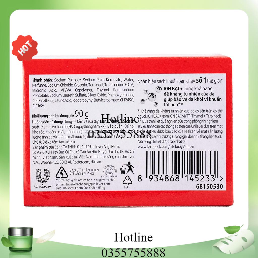 Xà Phòng Rửa Tay Lifebuoy Bảo vệ vượt trội hộp 90g