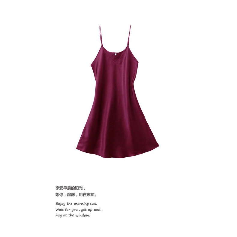 Đồ ngủ Lụa Hai Dây size Lớn Xinh Xắn / size M / L / XL / 2XL