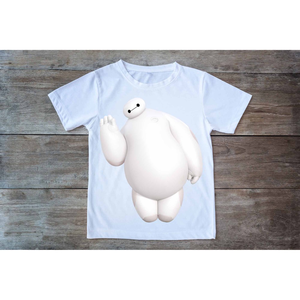 Áo thun in hình Baymax xin chào