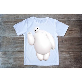 Áo thun in hình Baymax xin chào