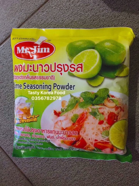 Bột chanh Mr.Jim 400gr/gói