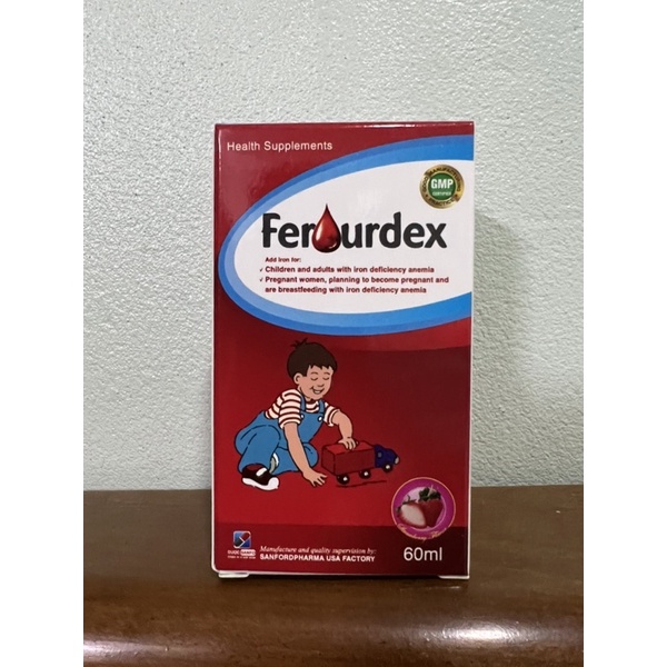 Ferourdex- bổ sung sắt cho người thiếu máu