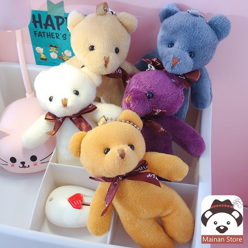 Móc Khóa Gấu Bông Dễ Thương