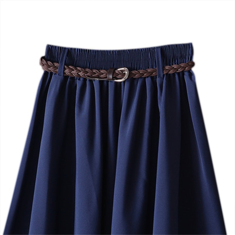 [Baywellfashion]Chân váy chữ A dài màu trơn lưng thun sang trọng cho nữ | BigBuy360 - bigbuy360.vn