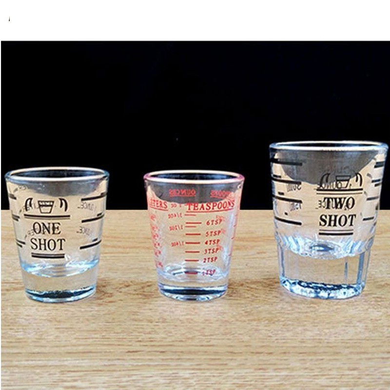 bộ ly chia vạch dùng cho bartender 3 ly